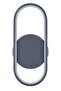 Zzez Modern Design Sconce in Gray Color - Daylight Led Bathroom - Kitchen - Living Room Led Wall Sconce - 4