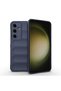 Galaxy S24 Fe Case Camera Protected Flexible Silicone with Finger Strip Tkng