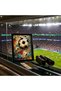 20x30 cm Black Floating Frame Wall Art | Graffiti Soccer Ball Art | Colorful Abstract Football Poster | Sports Wall Decor | Ready to Hang - 7