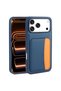 iPhone 17 Pro Max Case with Card Holder and Raised Camera Silicone Shrp - 6
