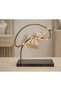 Elegant Gold Color Leaf Patterned Luxury Bridal Hair Accessory with Pearls and Crystal Stones Wedding Engagement Henna Evening Dress Hairpin - 3