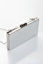 Stone Embellished Evening Dress Shoes and Bag Set - 3
