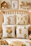 Raincoat Ducks Patterned 4-Piece Children's and Baby Pillowcase Set