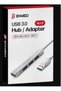 Enkado ekd-uh60 usb 3.0 to 4in1, 1 port usb 3.0+3port usb 2.0 hub adapter - 2