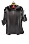 Plus Size Capri Sleeve Combed Cotton Blouse
