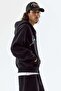 Oversized Fit Zip-through hoodie - 4