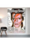 David Bowie Rolling Stones Wall Covering Wall Tapestry First Quality Satin Fabric Poster