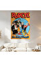 Popeye the Sailor Man Wall Covering Wall Tapestry First Quality Satin Fabric Poster - 2