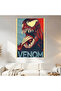 Venom Wall Drape Wall Tapestry ملصق من قماش الساتان عالي الجودة - 2