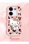 Tecno Camon 20 Pro 4g Compatible Case Camera Protector Pink Silicone Couple Phone Case Kitty Pattern - 2