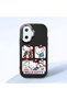 Poco F7 Compatible Case Camera Protector Black Silicone Couple Phone Case Kitty Patterned