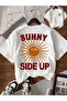 Sunny Side up Printed Unisex Oversize T-Shirt
