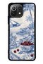 Xiaomi Mi 11 Lite Blue Porcelain Cherry Coast Design Glossy Phone Case