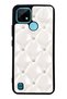 Realme C21 Ivory Diamond Cushion Design Glossy Phone Case