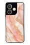 Oppo A5 Pro Blush Gold Marble Design Glossy Phone Case