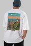 Bogota Colombia White Oversize Country City Back Printed Unisex T-Shirt 100% Cotton Premium - 6