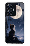Realme C55 Moon Guardian Kitty Design Glossy Phone Case