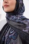 Petra Nazende Patterned Shawl - Smoked Lilac - 5