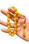 11X14.5 mm Chubby Beyzi Cut German Faturan Amber Prayer Beads – Ottoman Dough, Velvet Finished, Collectible Masterpiece - 3