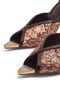 Rsd 17435 Metal Toe Detail Sequined Adjustable Heels - 3