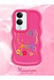 Vivo Y19S Gt 5g Compatible Case Camera Protector Red Silicone Couple Phone Case Kitty Pattern - 2