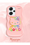 Redmi Note 13 Pro Plus 5g Compatible Case with Camera Protector Pink Silicone Couple Phone Case Kitty Pattern - 2