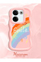 Tecno Camon 20 Pro 4g Compatible Case Camera Protective Pink Silicone Couple Phone Case Rainbow Pattern - 2