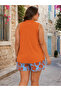 Women's Sandy V-Neck Strap Blouse and Patterned Shorts Two-Piece Set - 5