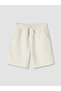 Two Mt Shop Quality Lcw Kids White Interlock Plain Standard & Regular Boys Shorts - 2