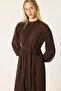 Skirt with Fluttered Hem Dress - 3