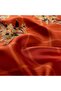 Ikebana Tivil Silk Scarf 01948-Red - 2
