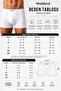 Men's Boxer 100% Cotton Combed Cotton White Basic Boxer Comfortable Fit - 4