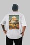 South Africa White Oversize Country City Back Printed Unisex T-Shirt 100% Cotton Premium - 2