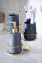 Odeon 4 Piece Bathroom Set Gold - 2
