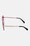 Women LJ159S Cat Eye Sunglasses, Rose Gold - 5