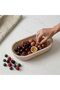 Marble Dough Bowl 10" Inches Travertine Key Bowl For Dining Table Décor, Ideal Decorative Bowl - 3