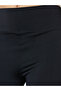 Black Solid Ankle Length Leggings - 3