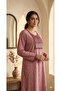 Embroidered Floral printed Jlabiya