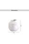 Sandrine Ceramic Vase 22x22x20cm- White - 6