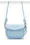 Women's Mini Size Adjustable Strap Knot Detail Shoulder and Crossbody Bag Baby Blue (15*13 cm) - 3
