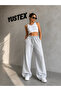Women's 2-Pack (Black&Gray) Oversize Baggy 2-Thread Loose-Leg Sweatpants - 3