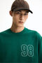Baskılı Tişört Oversized Fit - 3