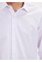 Men's Slim Fit Long Sleeve Sweat-Absorbing Breathable Texture Four Seasons Shirt - 3