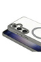 Galaxy S26 Plus Case Magsafe Transparent Back Face Camera Raised Silicone Gzst - 6