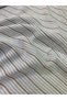 Mixed Striped Linen Fabric - Blue and White Stripes - 4