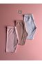 Short Leggings |   3-Piece Pink, Powder, and Lilac Color Breathable Girls' Biker Tights - 2