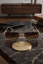 Zigzag |   Stylish Geometric Cut Metal Framed Unisex Model Luxury Design Sunglasses 57 Earthring Protected Eyewear - 2