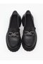 Ermod 220 Black Moccasin Women's Shoes - 8