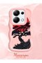 Redmi Note 13 Pro 4g Compatible Case Camera Protector Pink Silicone Couple Phone Case Tree Pattern - 2
