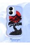 Vivo Y56 Compatible Case Camera Protector Blue Silicone Couple Phone Case Tree Pattern - 2